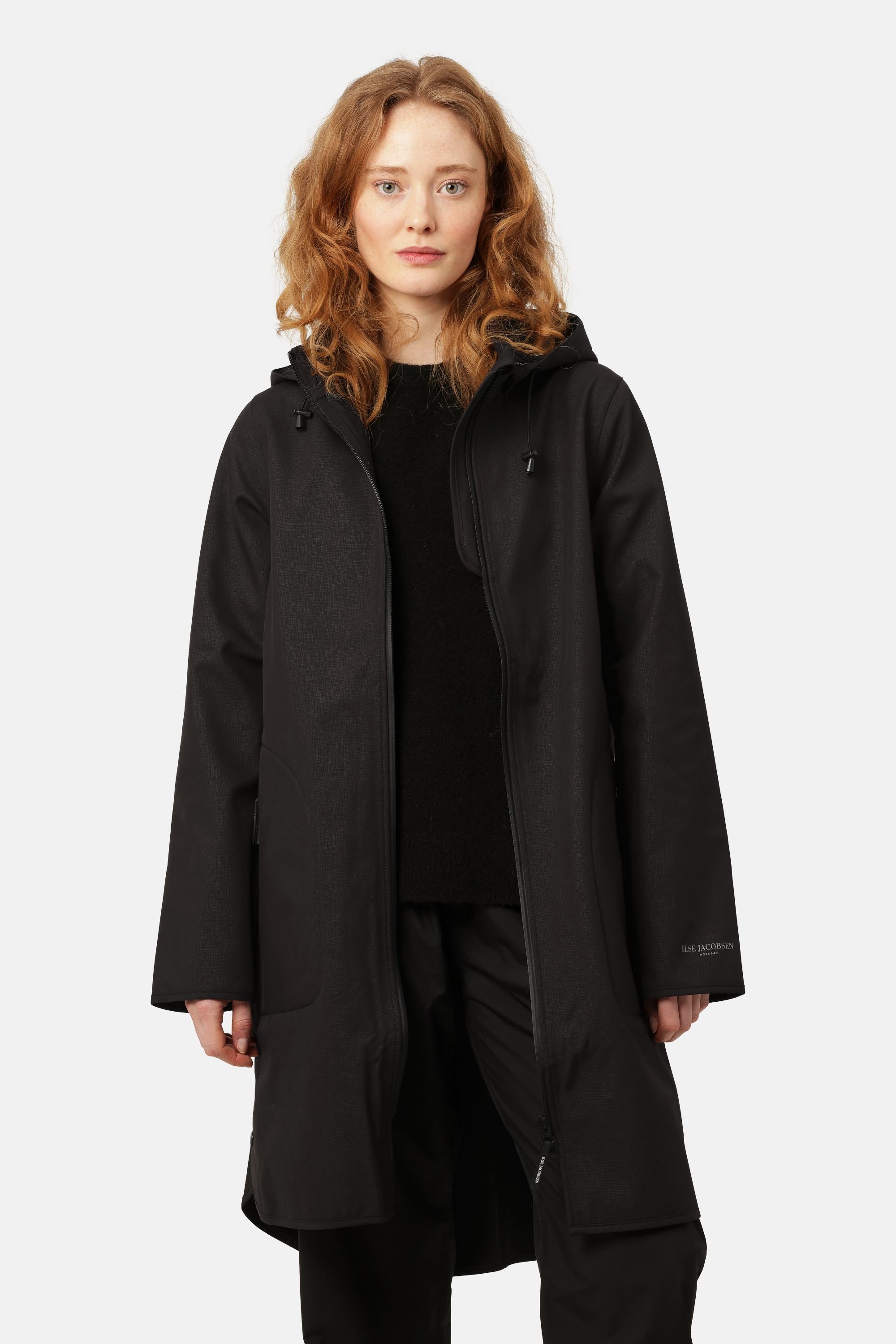 Softshell Regnjakke A-fasong - Black